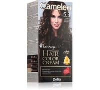 Delia Cosmetics Cameleo Omega coloration cheveux permanente teinte 5.3 Light Golden Brown 1 pcs