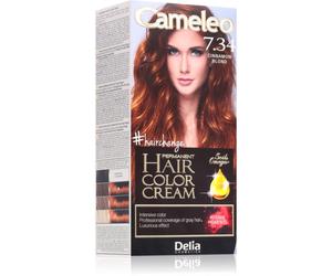 Delia Cosmetics Cameleo Omega coloration cheveux permanente teinte 7.34 Cinnamon Blond 1 pcs