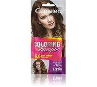 Delia Cosmetics Cameleo - Shampooing teinté - Blonde foncé - Rafraîchissement rapide et facile de la couleur - sans ammoniaque ni oxydant - Shampoing en sachet - 40 ml