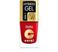 Delia Cosmetics Coral Nail Enamel Hybrid Gel vernis à ongles gel teinte 01 11 ml