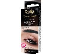 Delia Cosmetics - Crème Colorante Sourcils 1.0 Noir - 15ml+15ml