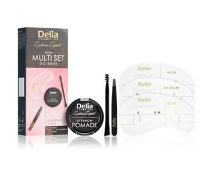 Delia Cosmetics Eyebrow Expert Zest kit sourcils teinte 1.1 Graphite Black 1 pcs