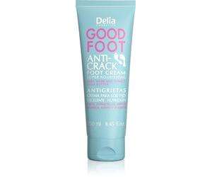 Delia Cosmetics - Good Foot - Crème pour les pieds craquelés - Protège les talons sensibles - Prévient les dommages - Offre régénération et confort aux pieds secs - Effet rafraîchissant - Beurre de karité, urée - 250 ml