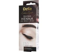Delia Cosmetics - Henné Sous Forme De Gel Pour Sourcils & Cils - 3.0 Marron Foncé - 15ml+15ml
