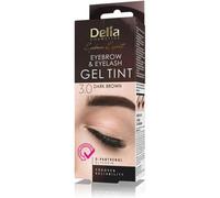 Delia Cosmetics Kit de teinture pour sourcils et cils brun foncé - 15 applications