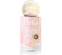Delia Cosmetics - Sunny SPF 15 - Vernis à ongles 11 - Protection UV, formule de renforcement 2 en 1, séchage rapide, haute brillance, tenue jusqu'à 7 jours - 11 ml