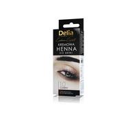 Delia Cosmetics Teinture noire pour sourcils Consistance crémeuse Effet longue durée jusqu'à 15 jours - Färbeset Set 15ml