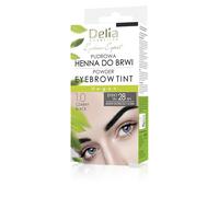 Delia Cosmetics Eyebrow Expert crème teintée sourcils teinte 1.0 Black 4 g