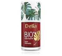 Delia Cosmetics - Vernis à ongles Bio Green - Fraise - Convient aux végétaliens - Opacité et brillance parfaites - Application facile et rapide - Ingrédients naturels - Couleur longue durée jusqu'à 6 jours - 11 ml