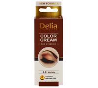 Delia Henné Couleur Crème Pour Sourcils Coloration Kit Set | 4.0 marron