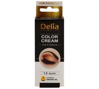 Delia - Henné Couleur Crème Pour Sourcils - Kit Set 1.0 Noir - 150 ml