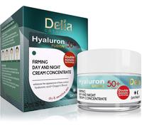 Delia Hyaluron Fusion Day & Night Face Cream Anti Winkle Anti Aging Lifting Concentrate Verbena Extract 50ml