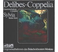 Delibes Coppelia Gesamtaufnahme Complete Sylvia Ballett-Suite Doppel LP in anspruchsvoller Verpackung