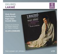 DELIBES: LAKME - MESPLE/BURLES/SOYER/LOMBARD/OOPC HOME OF OPERA 2 CD NEUF