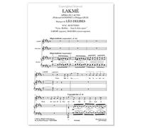 Delibes, Léo • LAKMÉ • DUO "Sous le dôme épais" (sop./mezzo)