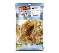 DeliBest Light Gourmet - Bâtonnets dentaires pour Chien - sans céréales - Oreilles de bœuf séchées - 500 g