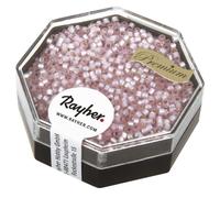 Rayher Perles Miyuki Delica-Rocailles 1,6mm ø bte 6 g rose effet nacré, 14766258