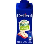 Delical Boisson Fruitée Pomme 4x200ml