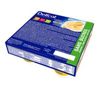 Delical Crème Dessert HP-HC Sans Sucre Vanille Pots 4x124g