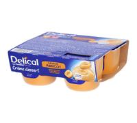 Delical Crème Dessert La Floridine® HP HC abricot Aliment 4x125 g