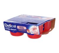 Delical Crème Dessert La Floridine® HP HC fraise Aliment 4x125 g