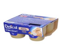 Delical Crème Dessert La Floridine® HP HC praliné Aliment 4x125 g