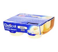 Delical Crème Dessert La Floridine® HP HC vanille Aliment 4x125 g