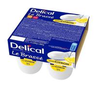 Delical Dessert Lacté HPHC Le Brassé Citron 4 x 200g