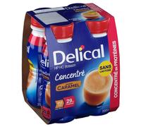 Delical HP HC Boisson Concentré Caramel Solution(S) Buvable(S) 4x200 ml
