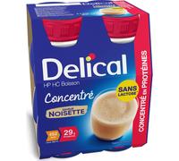 Delical HP HC Boisson Concentré Noisette 4x200ml