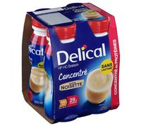Delical HP HC Boisson Noisette Concentrée Solution(S) Buvable(S) 4x200 ml