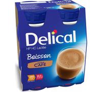 Picot Delical Boisson HP/HC Lactée - Saveur Café - 4 x 200 ml