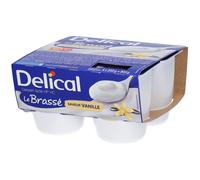 Delical Le Brasse Vanille Nieuwe Formule 4x200 g
