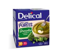 Delical Les Purées Hp Hc Brocolis Et Pointe De Crème 4x200g