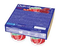 Delical Nutra'Pote Dessert Pomme Fraise 4x125g