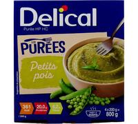 Delical Purée Hp Hc Food Nourriture 4x200g