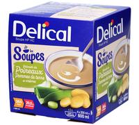 Delical Soupe HP HC Velouté de Poireaux, pommes terre et crème Autre 4x200 ml
