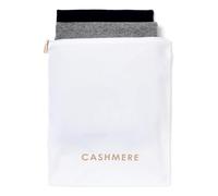 Delicates Sac de rangement en laine cachemire avec bois de cèdre intégré, Cachemire