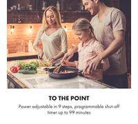 Delicatessa 60 Table de cuisson à induction 4 zones 7000 W minuterie b