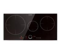 Plaque induction 3 feux encastrable - Klarstein - Delicatessa 80 - 7000 W - vitrocéramique - noir