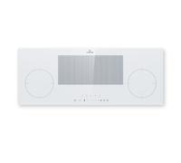 Klarstein Induction Electrique Encastrable, 4 Plaques Chauffante - 4 Feux, 7000W, Tables de Cuisson à Induction - Touch Control, Numérique & Minuterie