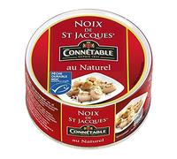 Délicatesse de la mer : Connetable 14 noix de Saint-Jacques MSC, une saveur naturelle préservée, 111g Une touche de luxe marine dans votre assiette ! - Le Lot De 3