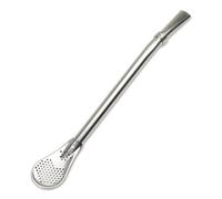 Delicatino - Bombilla Cuillère 15.5cm - Acier Inoxydable Alimentaire Compact.