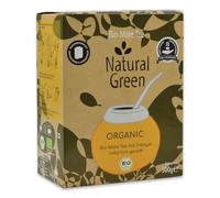Delicatino - Natural Green Maté Bio Traditionnel - Saveur Intense, 500g - Yerba Maté avec Tige Certifié Biologique.