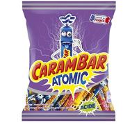 Délice Atomique de la Marque Carambar 220g - Gourmandise Sucrée - Bonbons Explosifs - Chocolats Intenses - Le Lot De 4