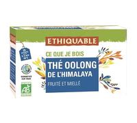 Délice Bio des Montagnes - Thé Oolong de l'Himalaya ETHIQUABLE 36g Favorisez un équilibre naturel, intensément parfumé. Un plaisir original - Le Lot De 3