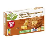 Délice Céréales Bio Emmental: Carrés de Blé Tendres et Sains - 200g Bio pour une Alimentation Équilibrée et Gourmande - Le Lot De 3