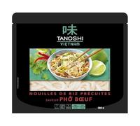 Délice d'Asie : Tanoshi Pho Boeuf aux Nouilles de Riz Précuites - 380g - Authenticité et Praticité dans une Bolée de Tradition Asiatique - Le Lot De 3