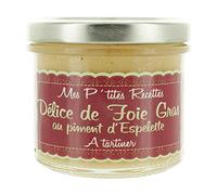 Délice de foie gras au piment d'Espelette - France - Mes P'tites Recettes - pot 100g