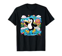 Délice de Patinage sur Glace Pingouin fantaisiste T-Shirt
